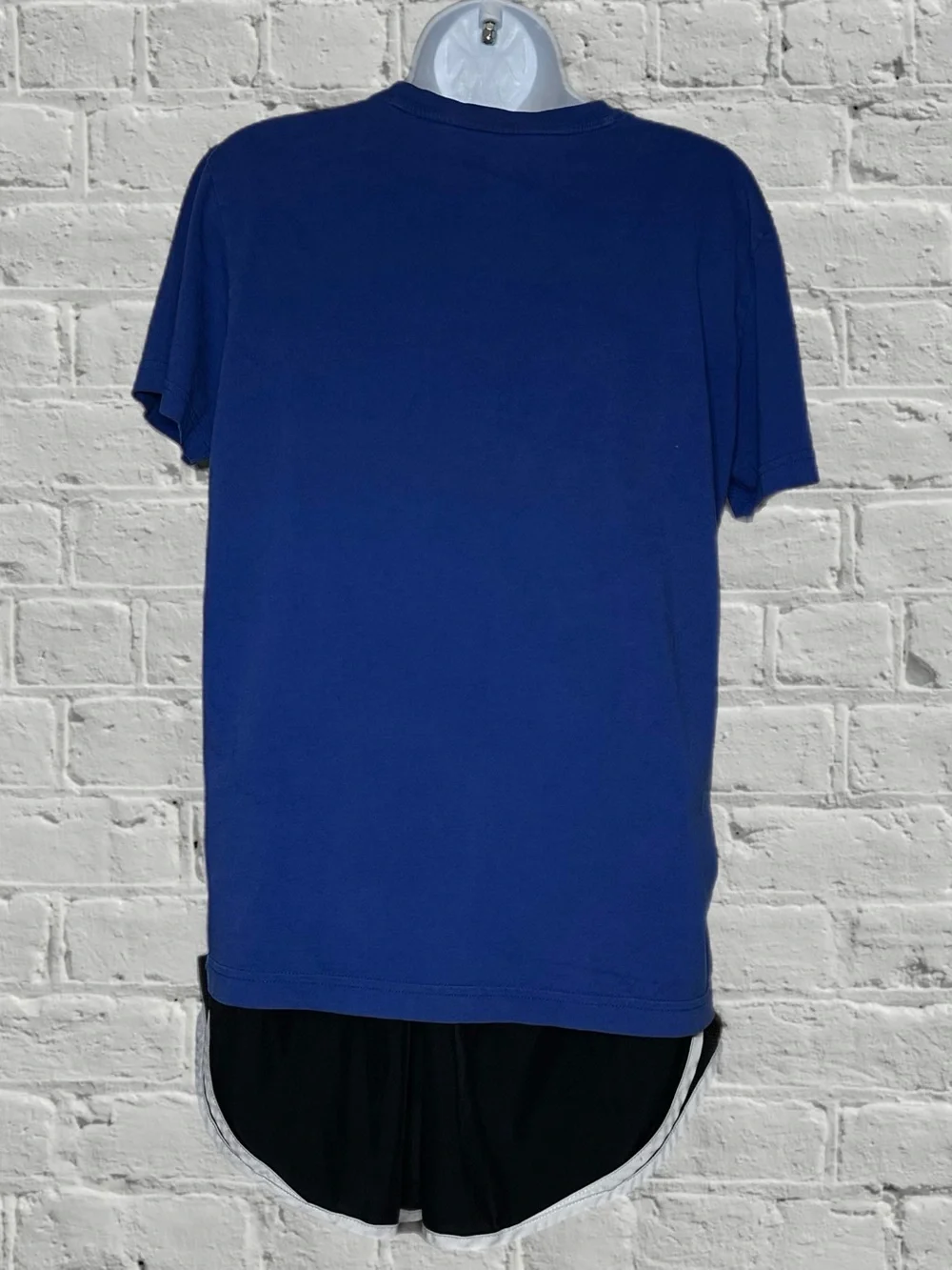 Psycho Bunny Royal Blue Embroidered V-Neck Short Sleeve Shirt Men’s Size Small